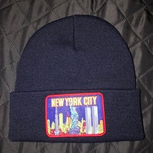 Navy Supreme NY Beanie